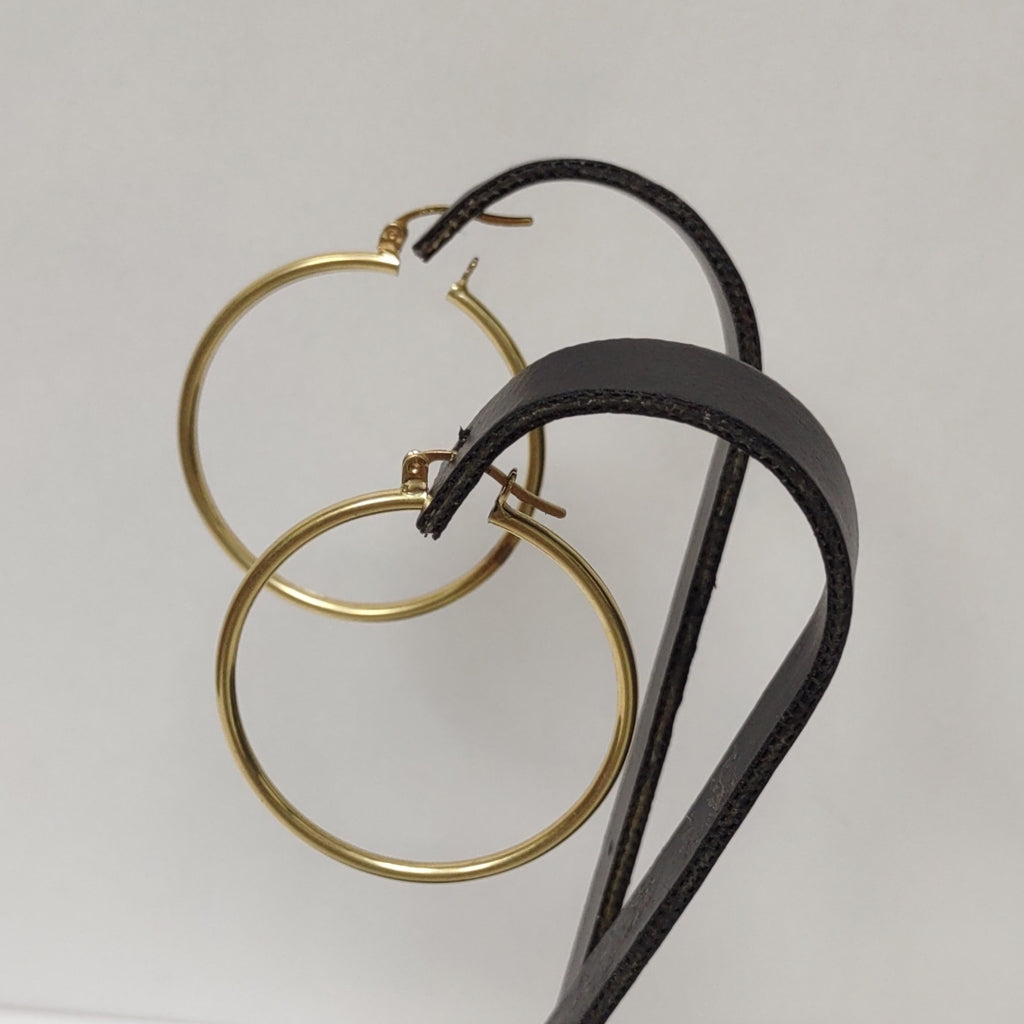 ARRACADAS PAR ORO 14 K 3.3 GRMS (SEMINUEVO)