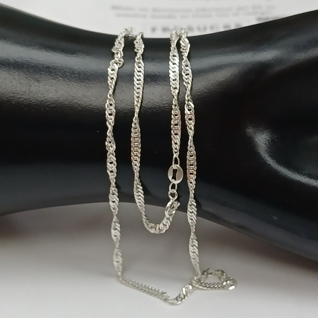 CADENA MEDIO TZL PLATA .925 55 CM 4.12 GR (NUEVO)