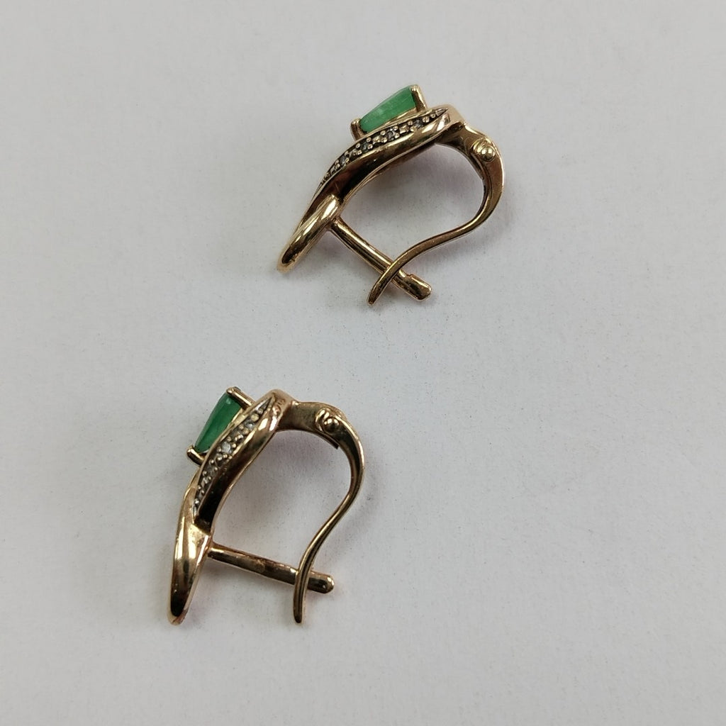 ARETES PAR ORO 14 K 3.5 GRMS (SEMINUEVO)
