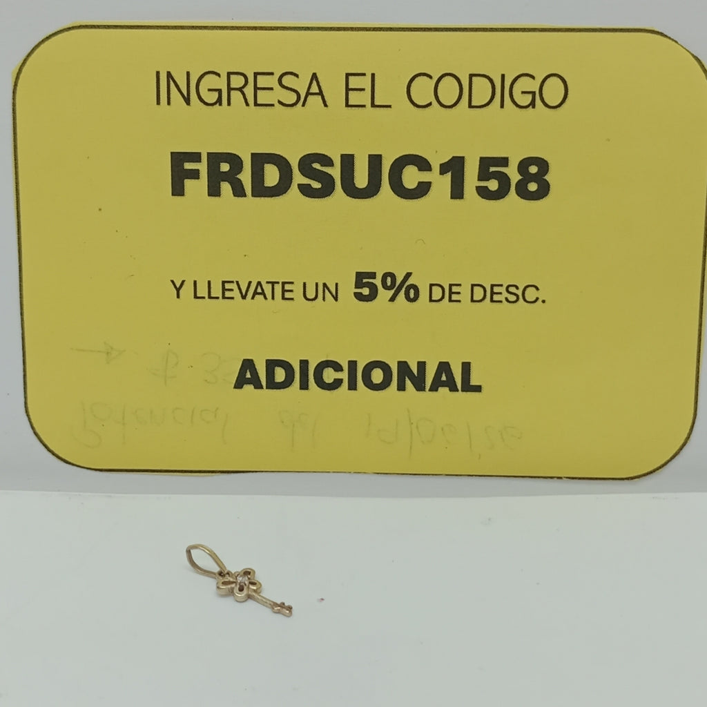 DIJE ORO 10 K 0.4 GRMS (SEMINUEVO)
