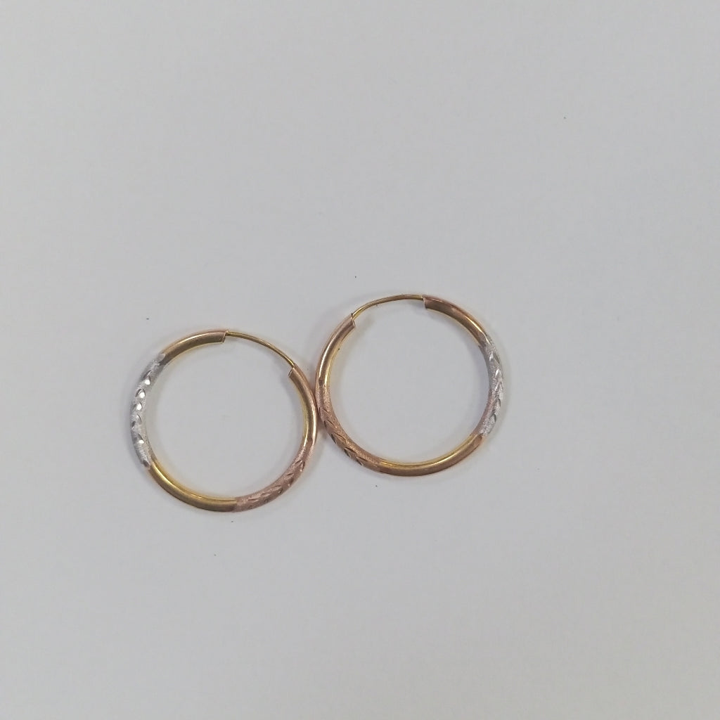 ARRACADAS PAR ORO COMBINADO 10 K 1.3 GRMS (SEMINUEVO)