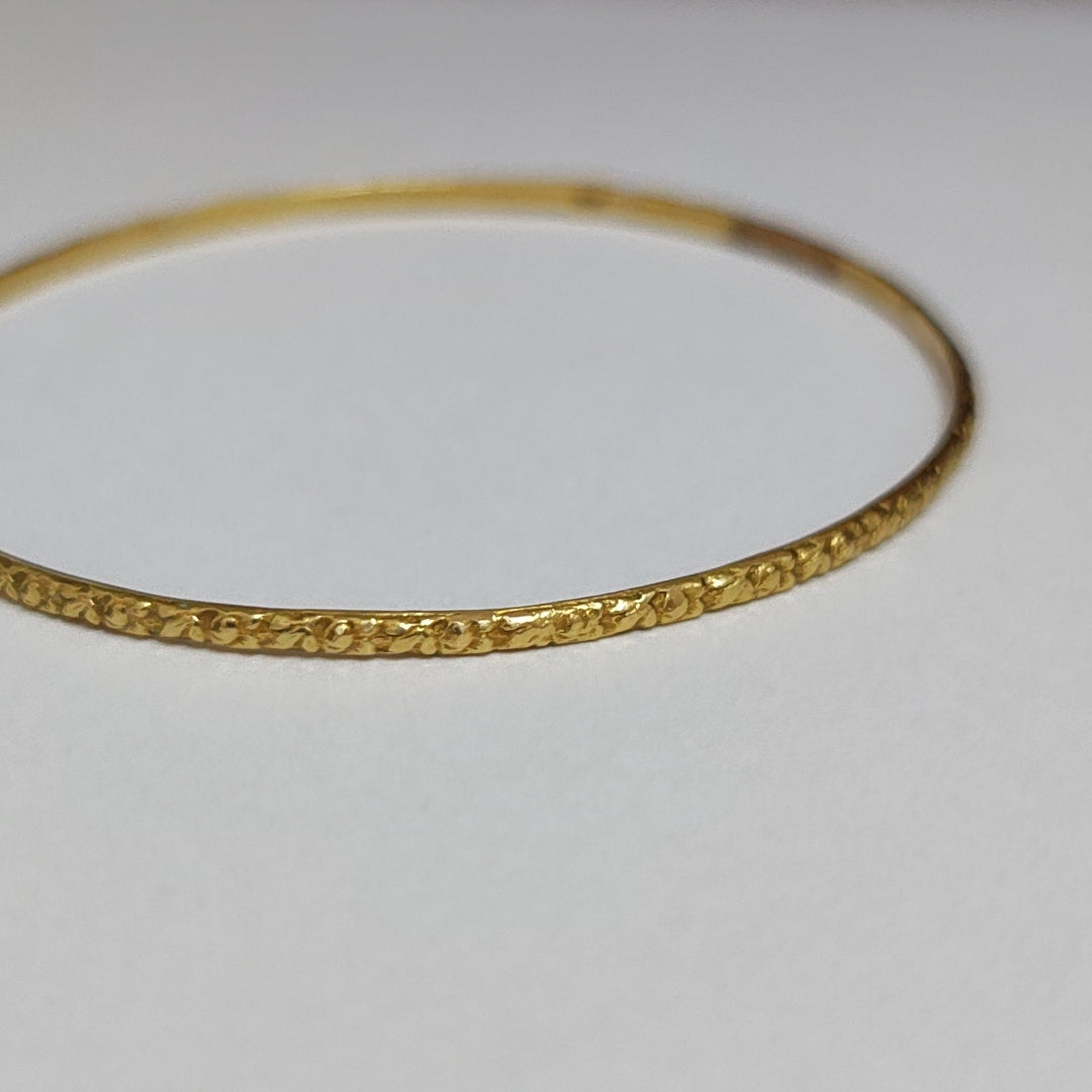 PULSERA RIGIDA ORO 18 K 7,10 GRMS (SEMINUEVO)