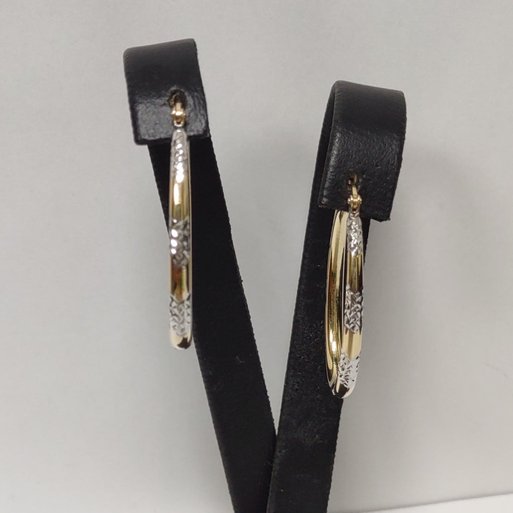 ARRACADAS PAR ORO 14 K 2.8 GRMS (SEMINUEVO)