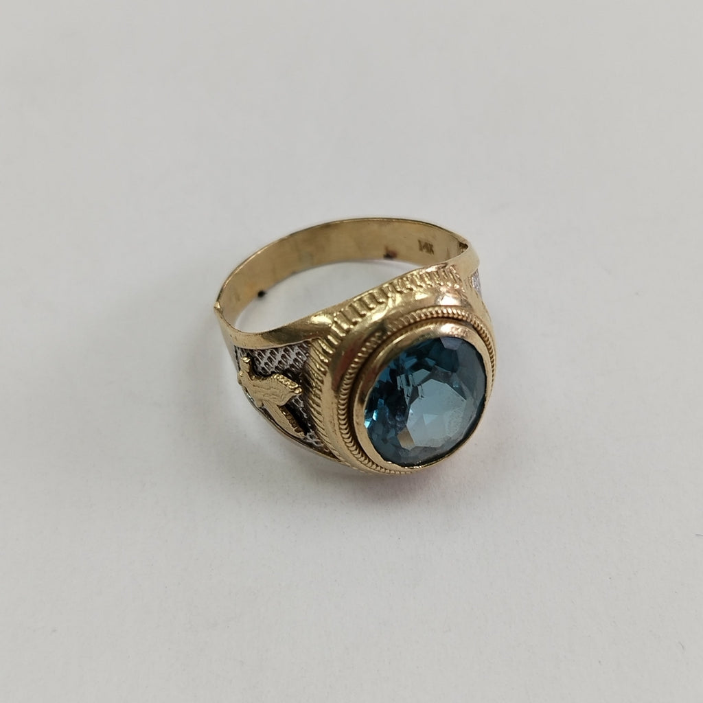 ANILLO ORO 14 K 6.2 GRMS (SEMINUEVO)