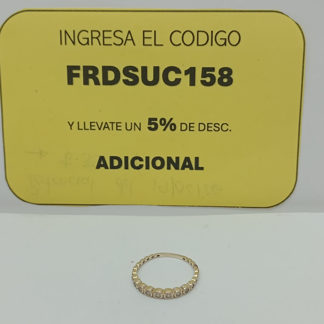 ANILLITO ORO 14 K 1.2 GRMS (SEMINUEVO)