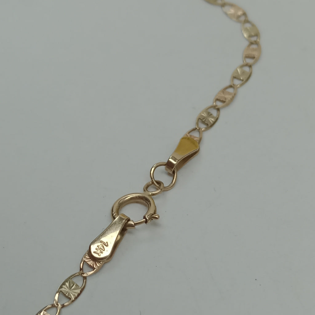 CADENA ORO 14 K 2.6 GRMS (SEMINUEVO)