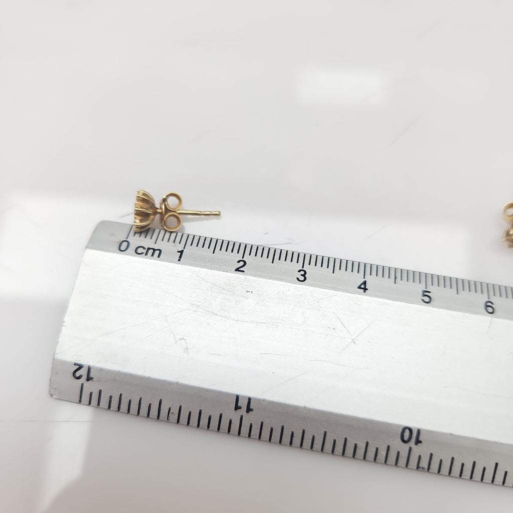 BROQUELES PAR ORO 14 K 1.6 GRMS (SEMINUEVO)
