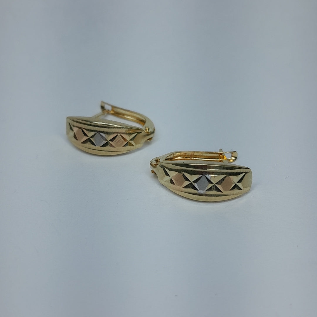 ARETES PAR ORO 10 K 1.4 GRMS (SEMINUEVO)