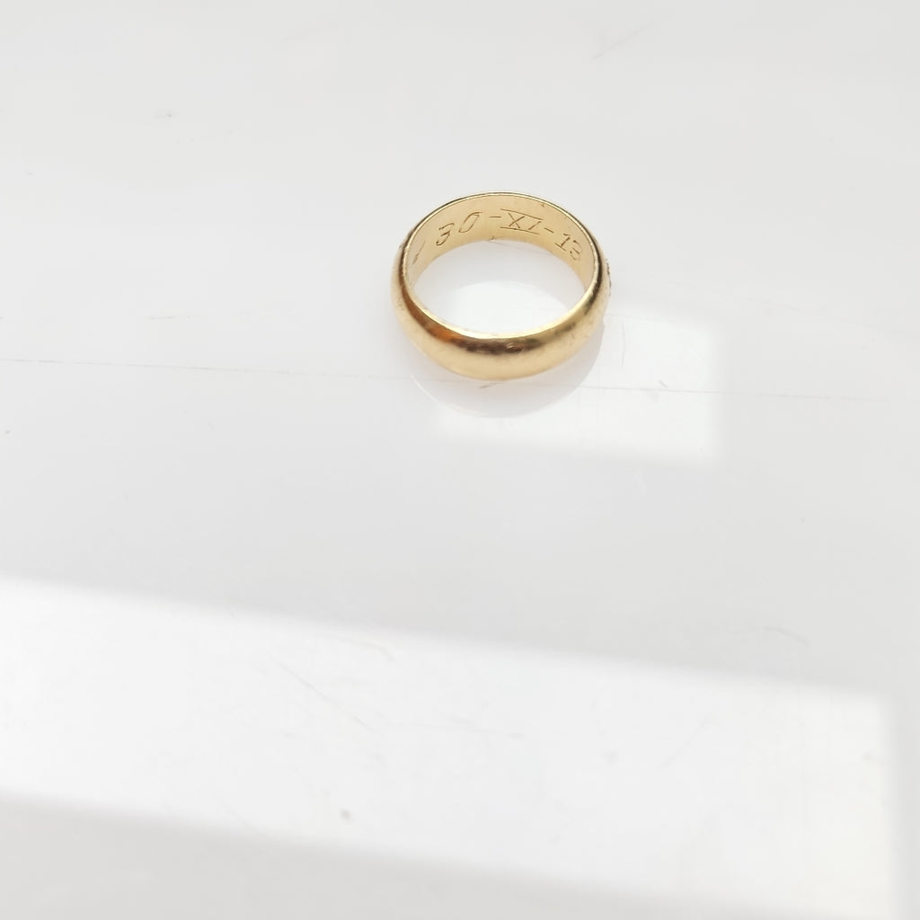ARGOLLA ORO 14 K 6 GRMS (SEMINUEVO)