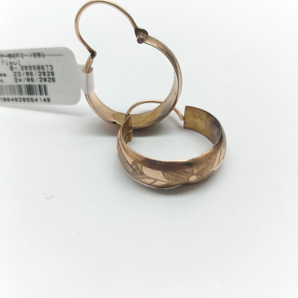 ARRACADAS PAR ORO 10 K 4 GRMS (SEMINUEVO)