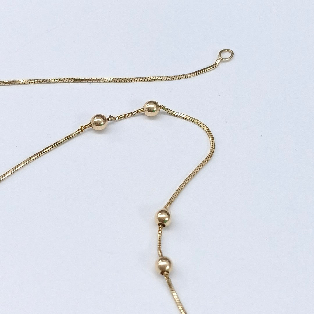 GARGANTILLA ORO 14 K 3.2 GRMS (SEMINUEVO)