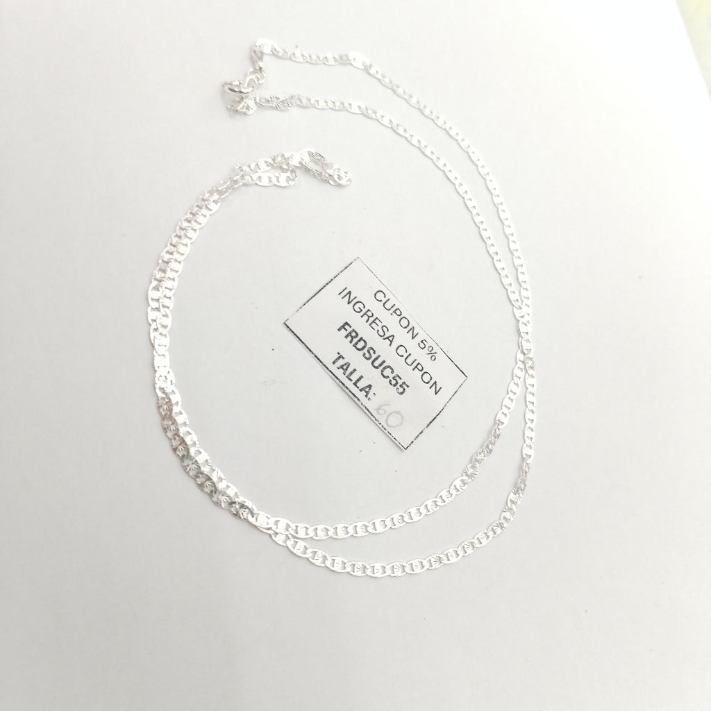 CADENA GUCHI PLATA .925 60 CM 4.12 GR (NUEVO)