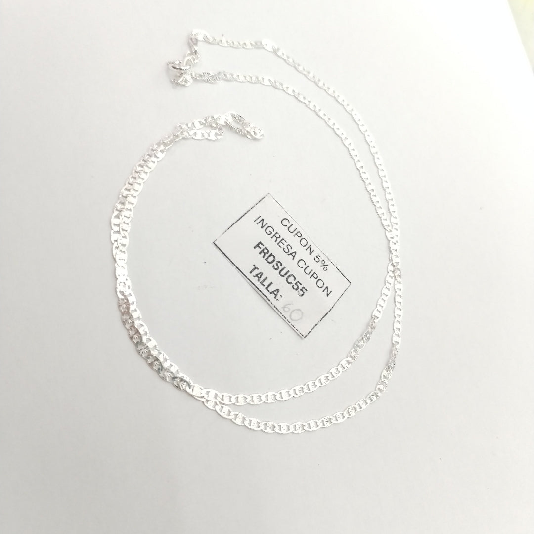 CADENA GUCHI PLATA .925 60 CM 4.12 GR (NUEVO)