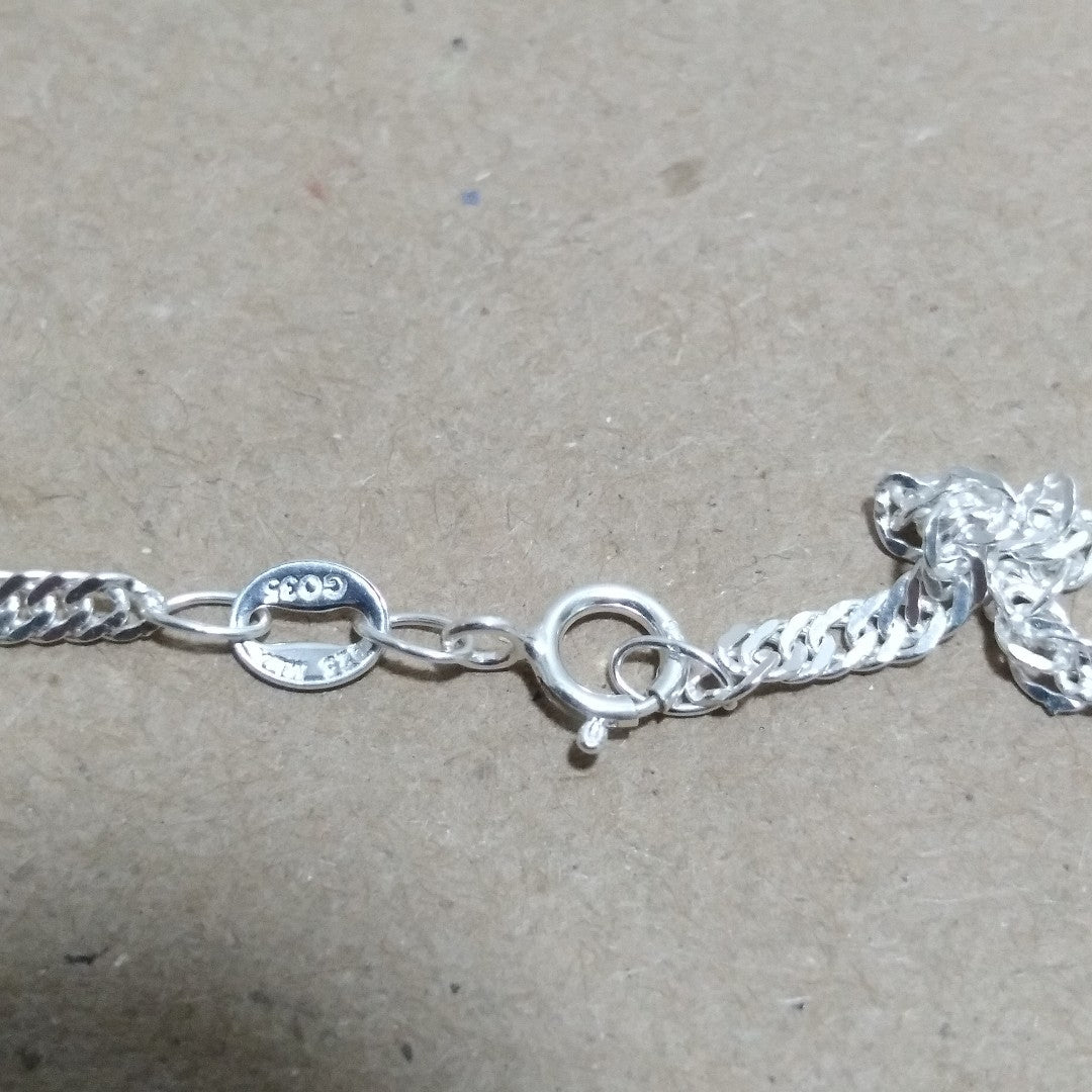 CADENA MEDIO TZL PLATA .925 55 CM 4.02 GR (NUEVO)