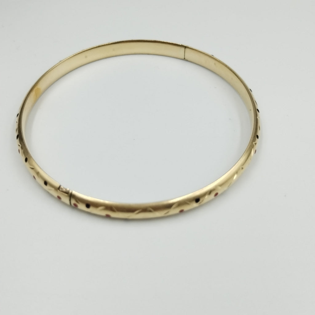 PULSERA RIGIDA ORO 14 K 6,00 GRMS (SEMINUEVO)