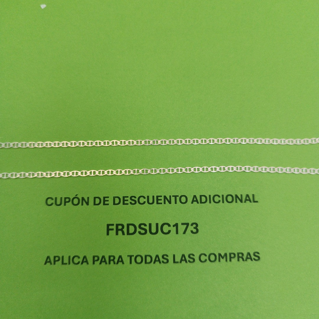 CADENA GUCHI PLATA .925 60 CM 3.73 GR (NUEVO)