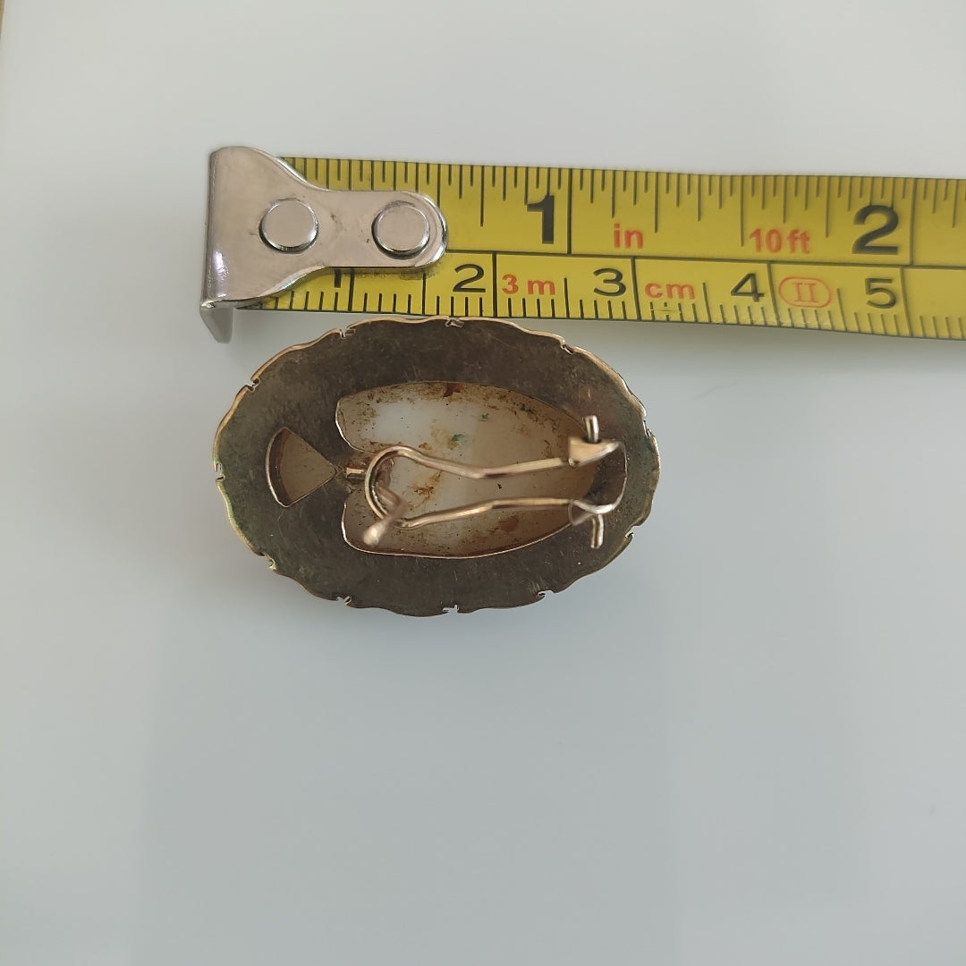 ARETES PAR ORO 8 K 9.4 GRMS (SEMINUEVO)
