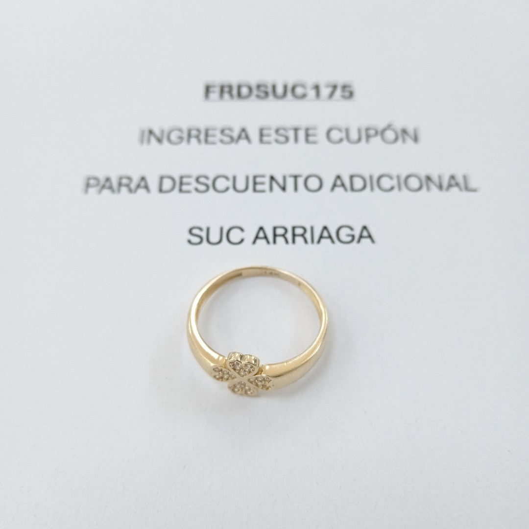ANILLOS DAMA ORO 14K 1.8 (NUEVO)