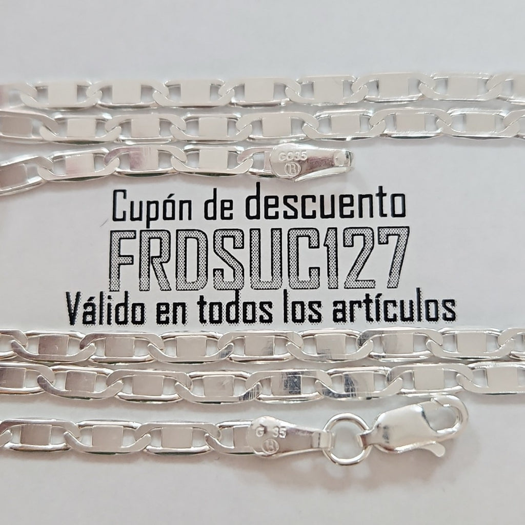 CADENA GUCHI PLATA .925 60 CM 10.43 GR (NUEVO)