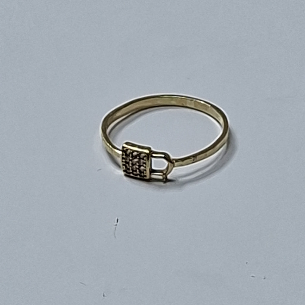 ANILLITO, ANILLO ORO 14 K 1 GRMS (SEMINUEVO)