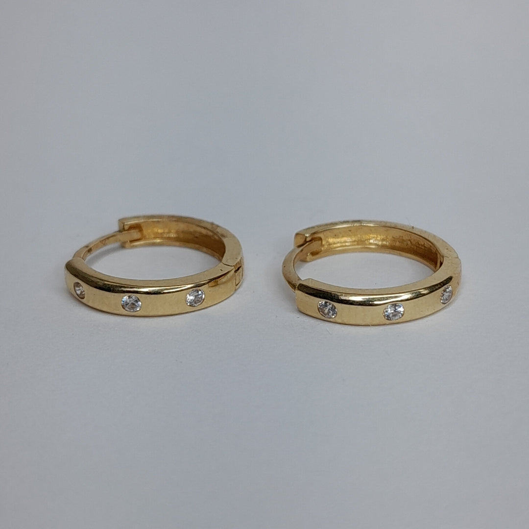 HUGGIES ORO 14K 1.4 (NUEVO)