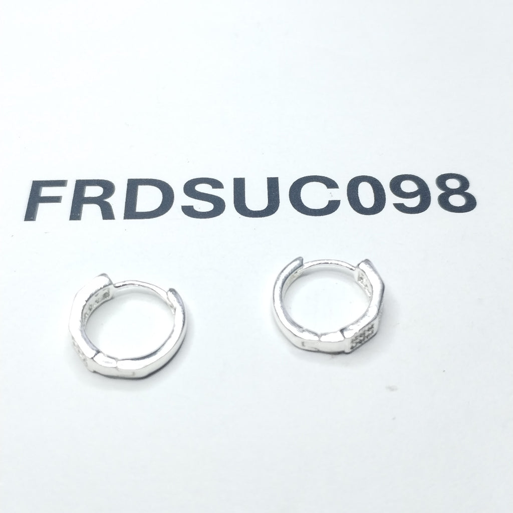 ARRACADAS C/CIRCONIAS PLATA .925 2.5 GR (NUEVO)