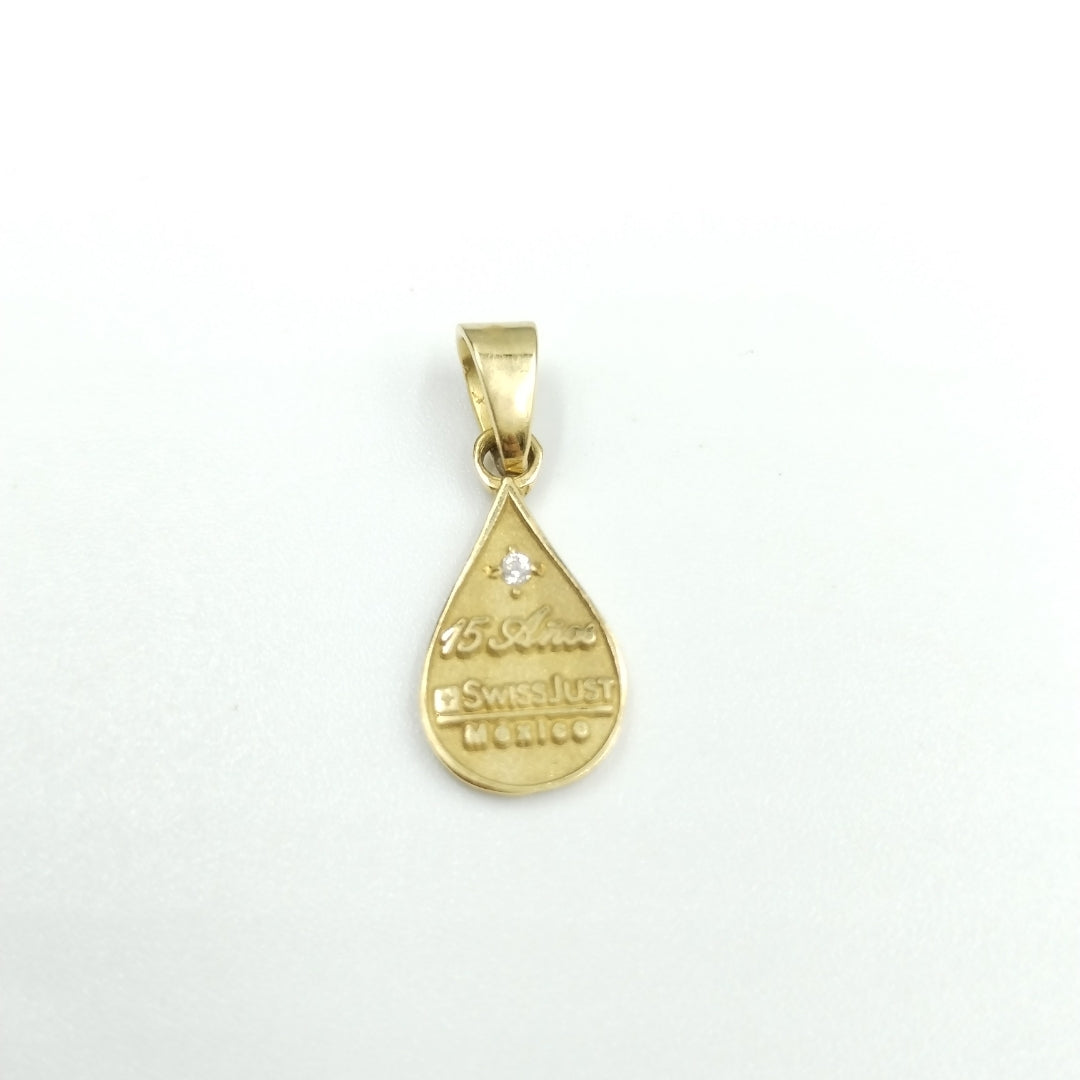 MEDALLA CONMEMORATIVA ORO 14 K 1,90 GRMS (SEMINUEVO)