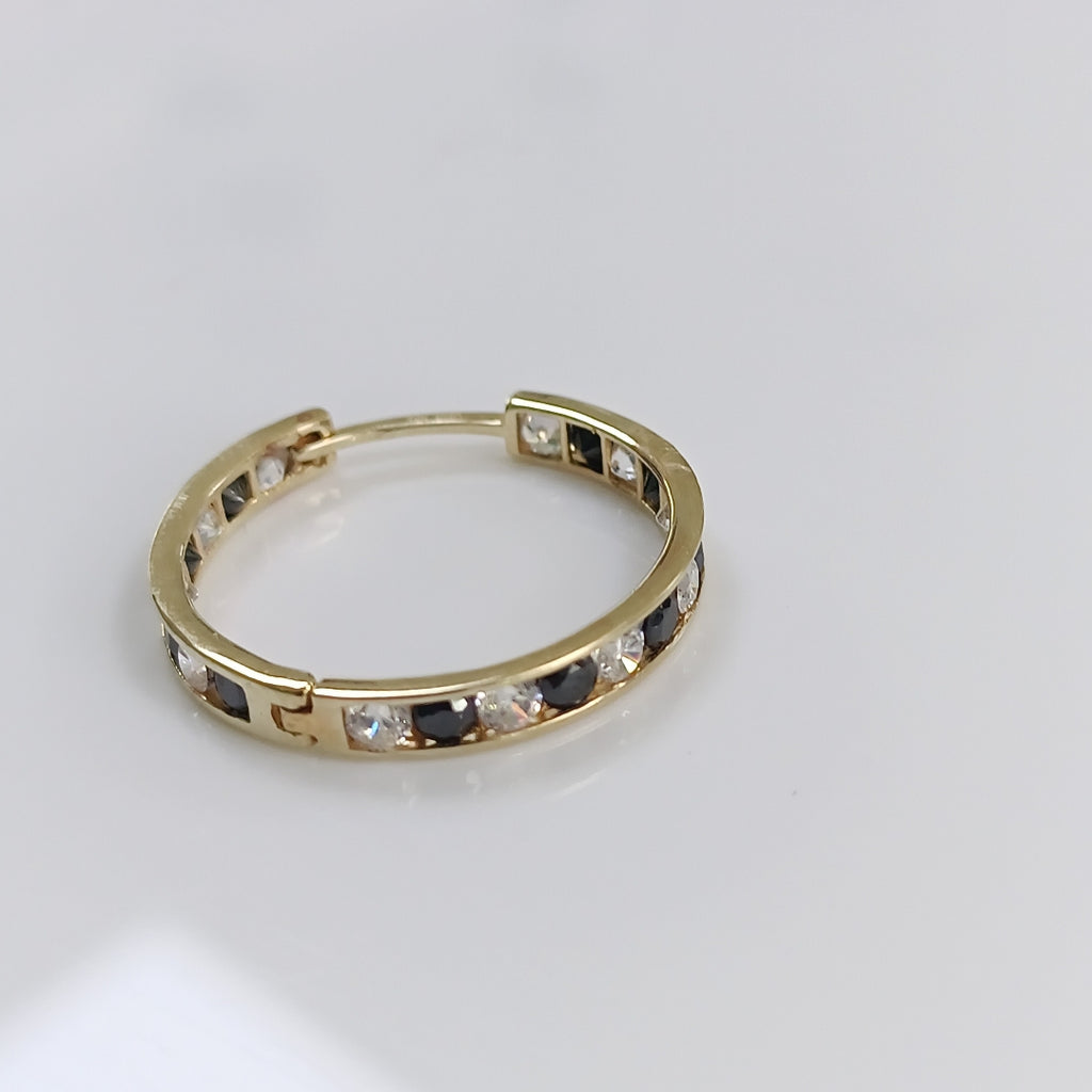 ARRACADAS PAR ORO 14 K 2,26 GRMS (SEMINUEVO)