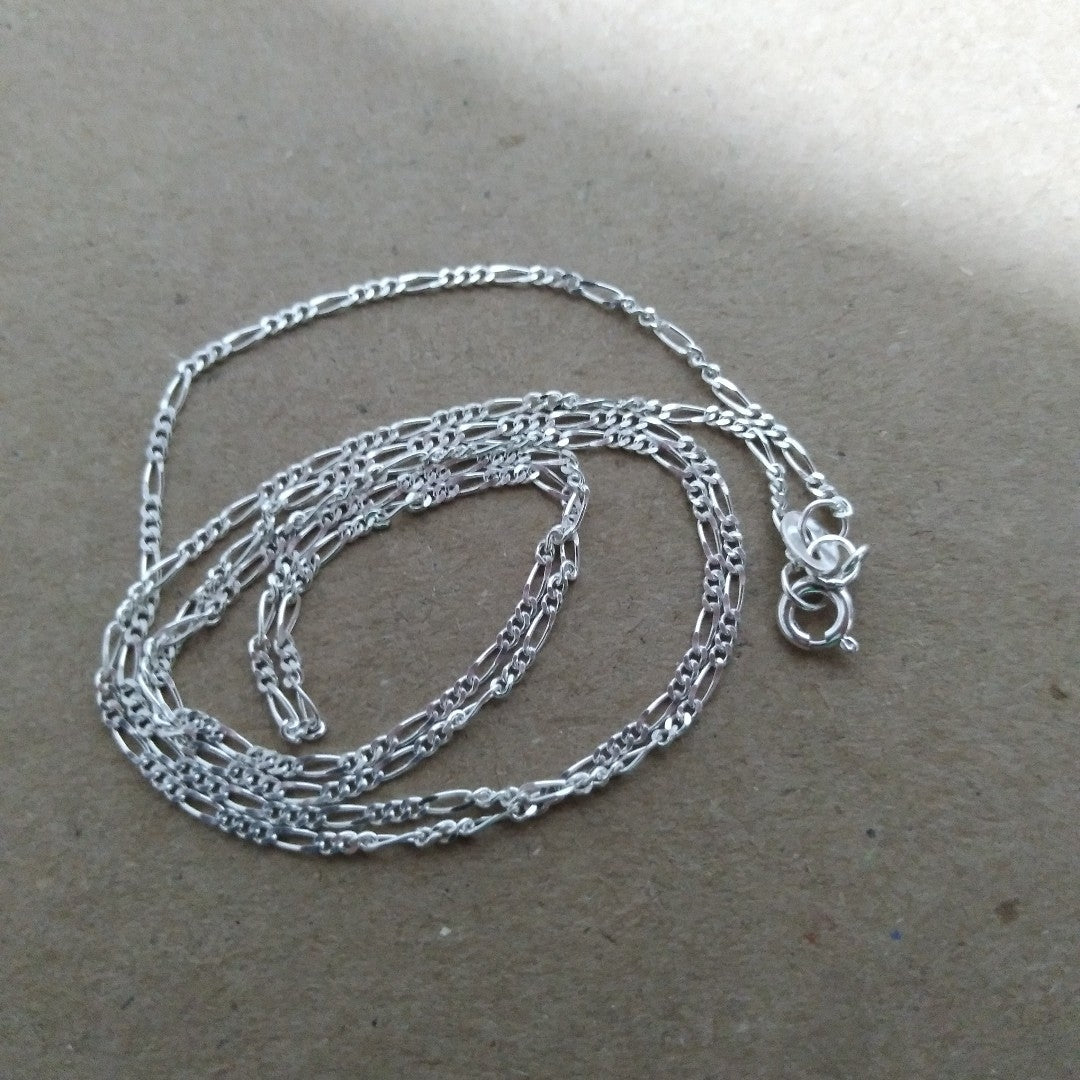 CADENA TEJIDO 3X1 PLATA .925 55 CM 2.2 GR (NUEVO)