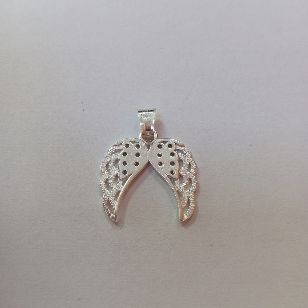 DIJE ALAS C/CIRCONIAS PLATA .925 2.3 GR (NUEVO)