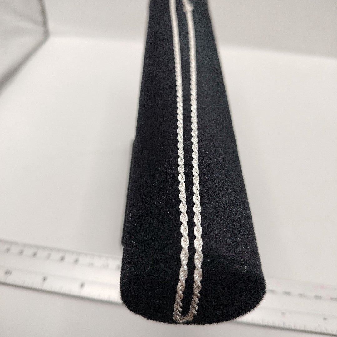 CADENA TORZAL PLATA .925 50 CM 8.52 GR (NUEVO)