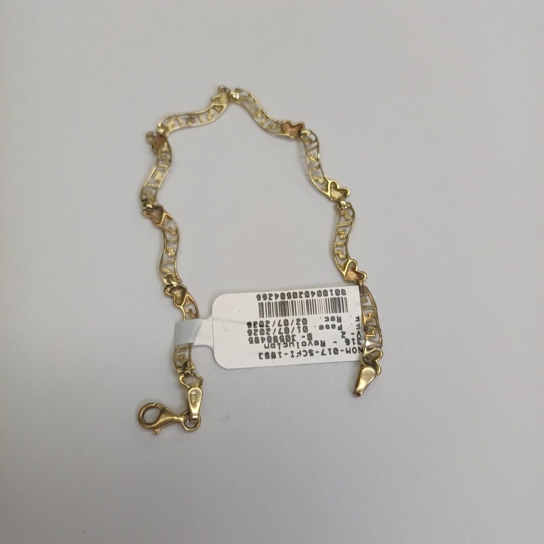 PULSERA ORO 14 K 4.3 GRMS (SEMINUEVO)