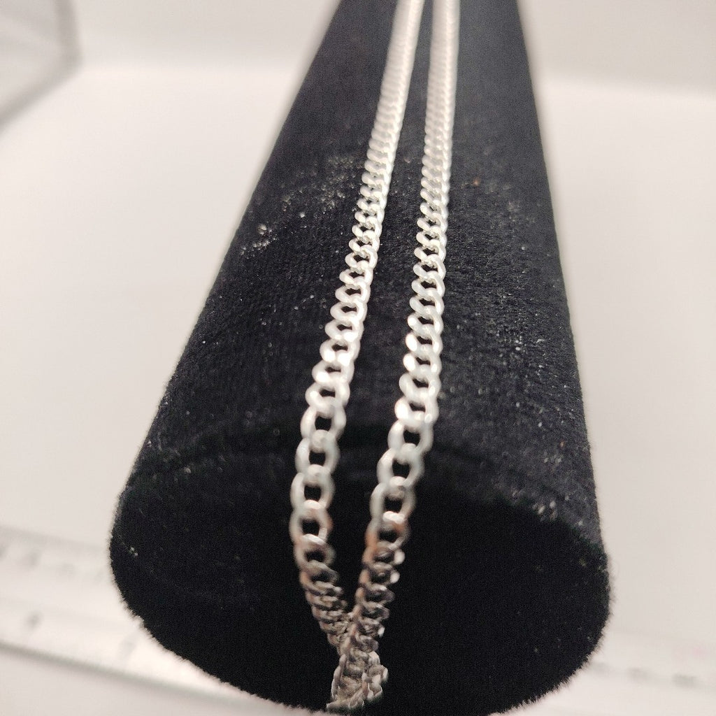 CADENA BARBADA PLATA .925 50 CM 7.92 GR (NUEVO)