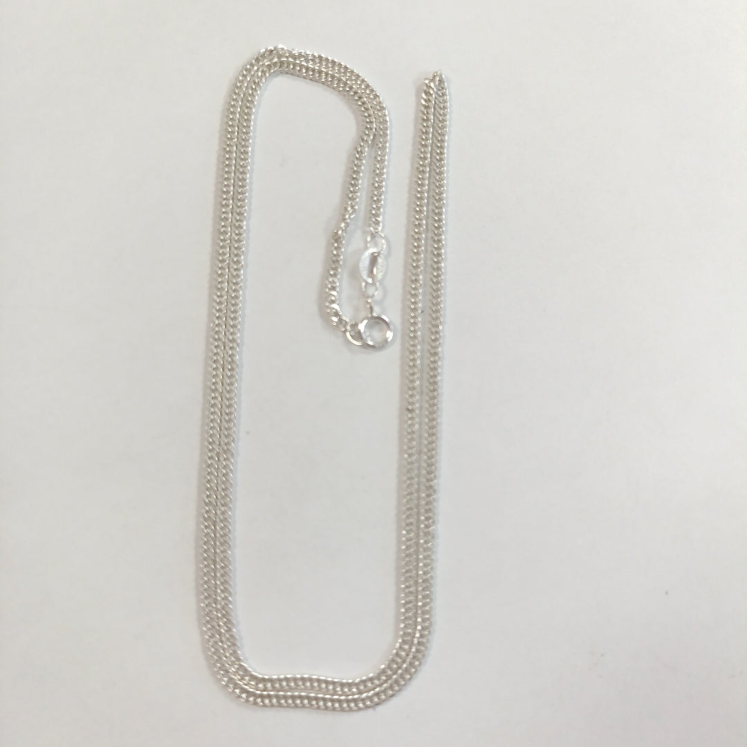 CADENA BARBADA PLATA .925 50 CM 4.12 GR (NUEVO)