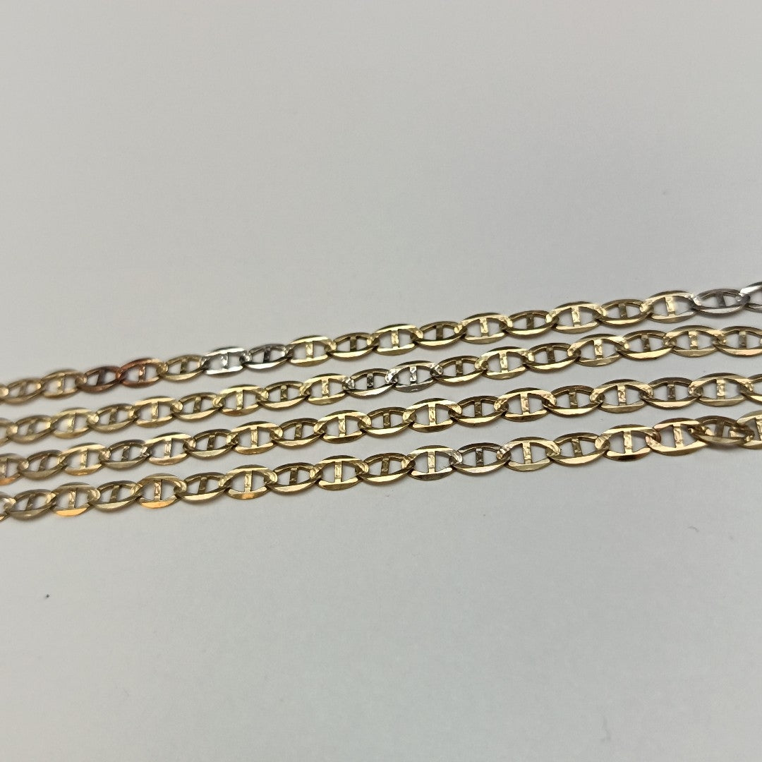 CADENA ORO,RODIADO 10 K 4,30 GRMS (SEMINUEVO)