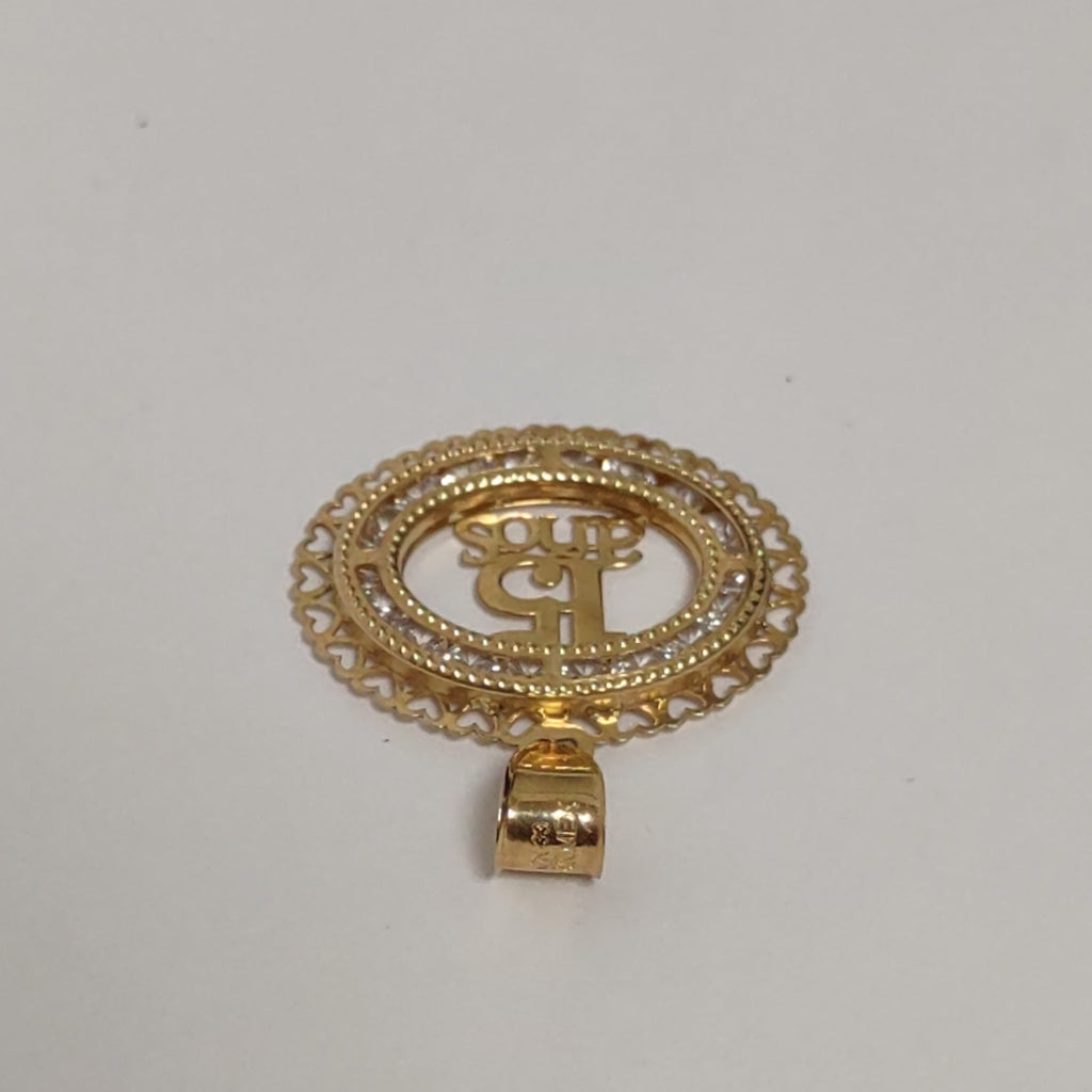DIJE ORO 14 K 1.2 GRMS (SEMINUEVO)
