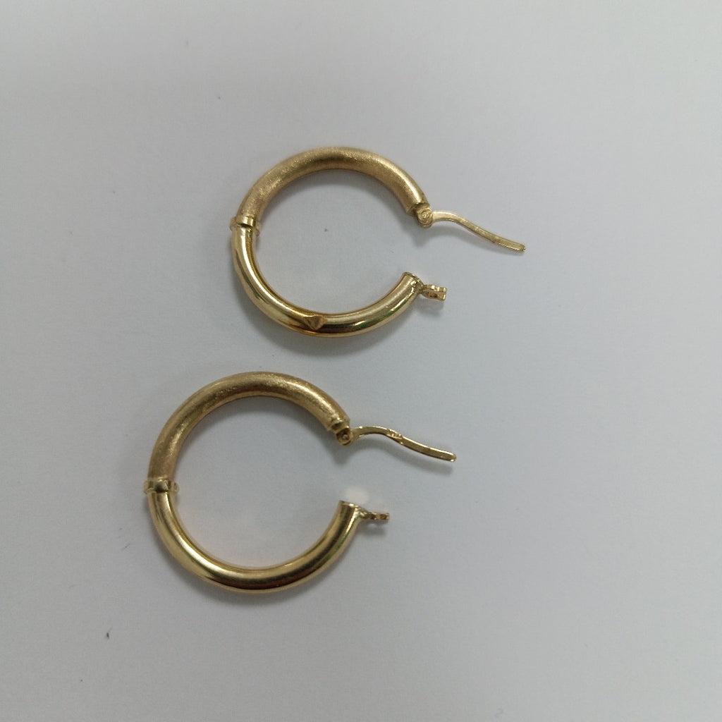 ARRACADAS PAR ORO 14 K 3.5 GRMS (SEMINUEVO)