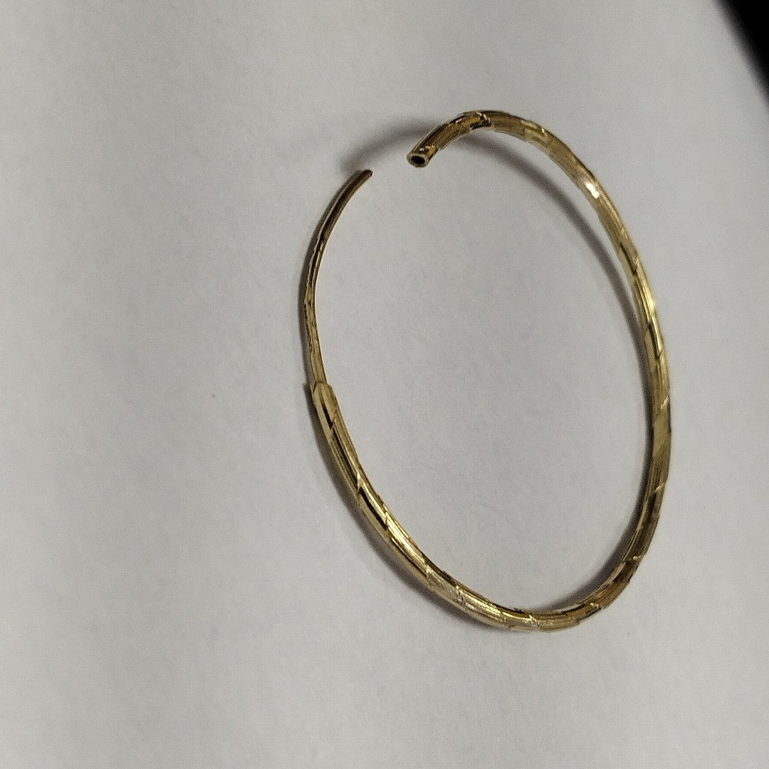 ARRACADAS PAR ORO 14 K 1.3 GRMS (SEMINUEVO)