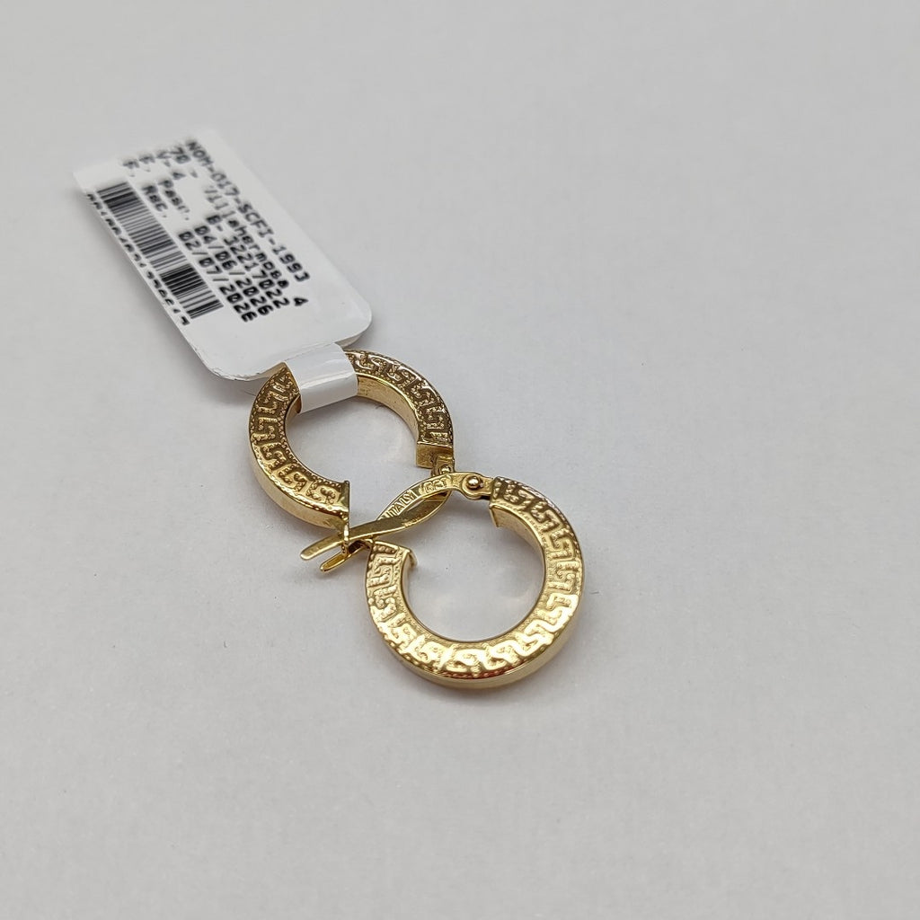 ARRACADAS PAR ORO 14 K 1,50 GRMS (SEMINUEVO)