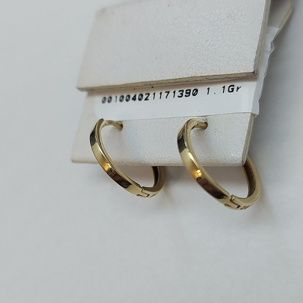 ARRACADAS PAR ORO 14 K 1.1 GRMS (SEMINUEVO)