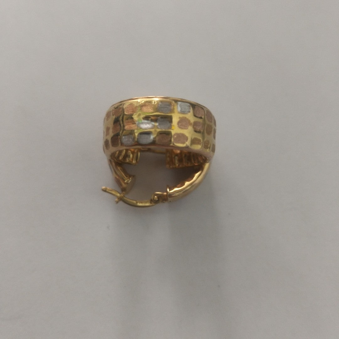 ARRACADAS PAR ORO 14 K 5.3 GRMS (SEMINUEVO)