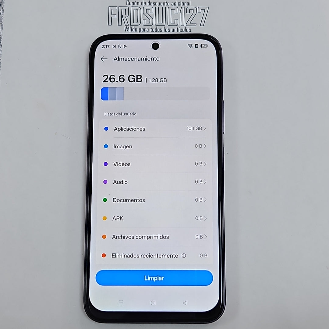 CELULAR OPPO A6X CPH2819 (2025) 128 GB 4 GB RAM (SEMINUEVO)