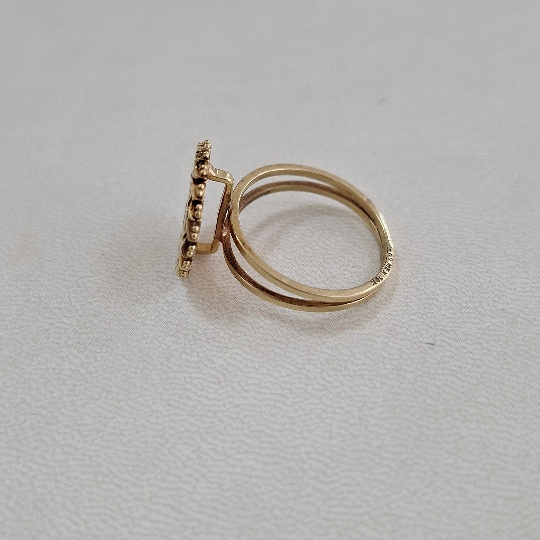 K1 3.6 GRMS 10 K IDENTIFICACIÓN ANILLITO MATERIALES ORO OBSERVACIONES (SEMINUEVO)