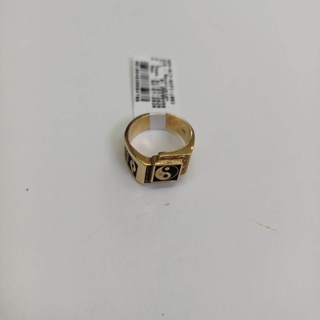 ANILLO DE GRADUACIÓN ORO 14 K 9.6 GRMS (SEMINUEVO)