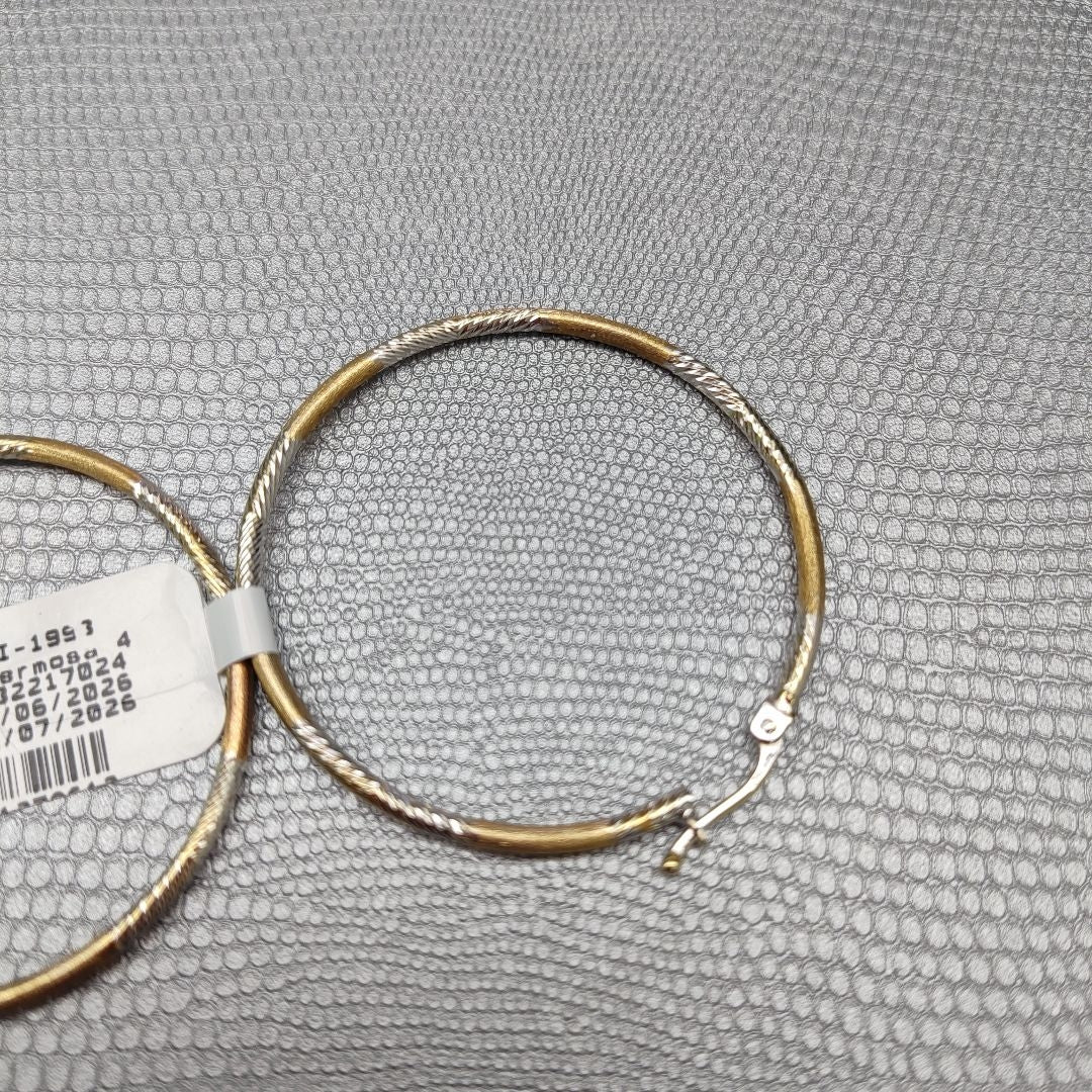 ARRACADAS PAR ORO 14 K 4,10 GRMS (SEMINUEVO)