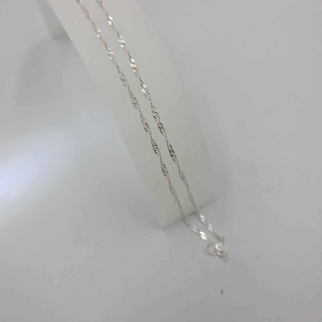 CADENA MEDIO TZL PLATA .925 55 CM 4.12 GR (NUEVO)