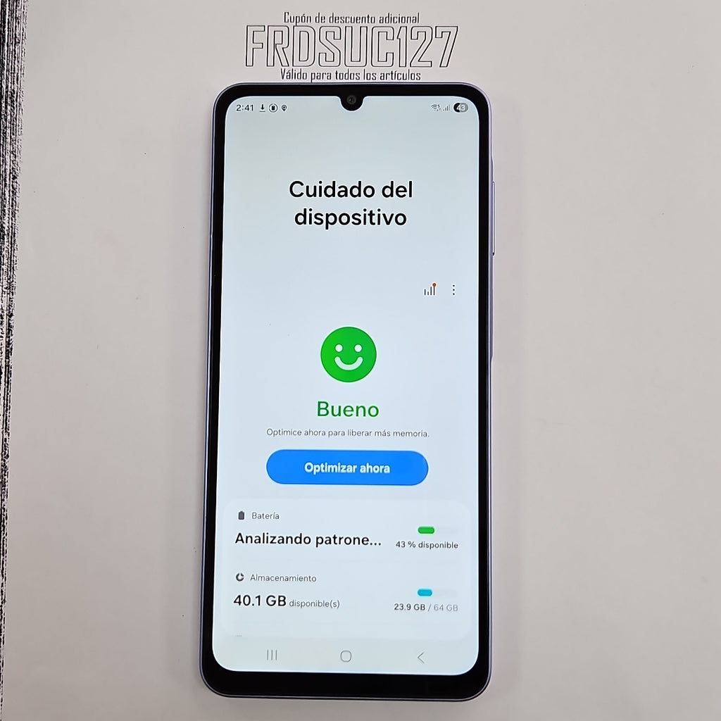 CELULAR SAMSUNG GALAXY A07 SM-A075M (2025) 64 GB 4 GB RAM (SEMINUEVO)