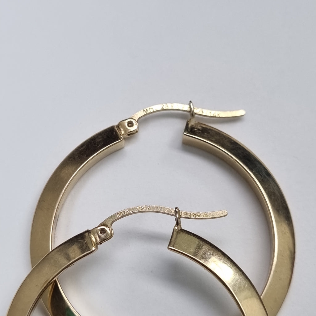 ARRACADAS PAR ORO 14 K 5.1 GRMS (SEMINUEVO)
