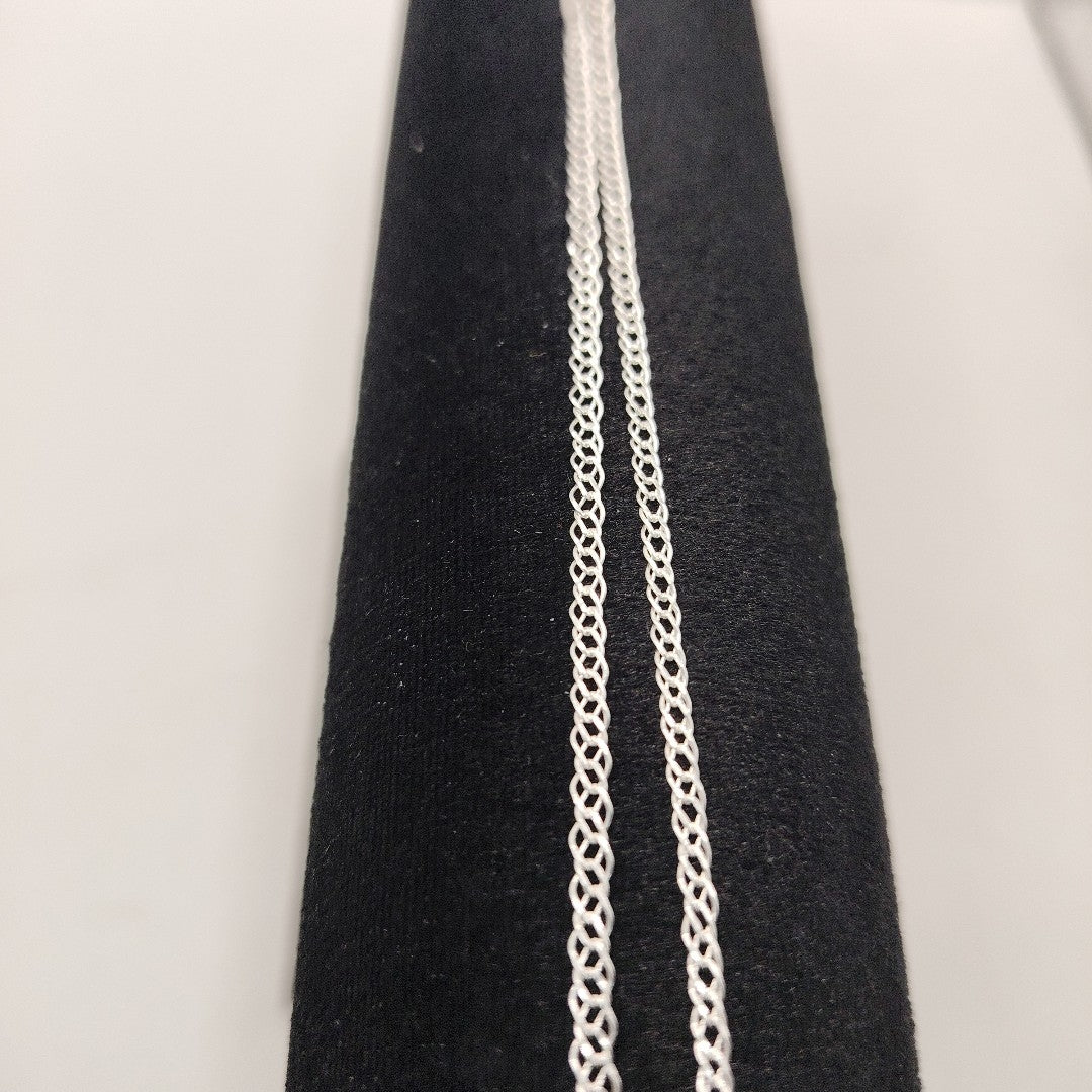 CADENA DOBLE ESLABON PLATA .925 50 CM 3.53 GR (NUEVO)