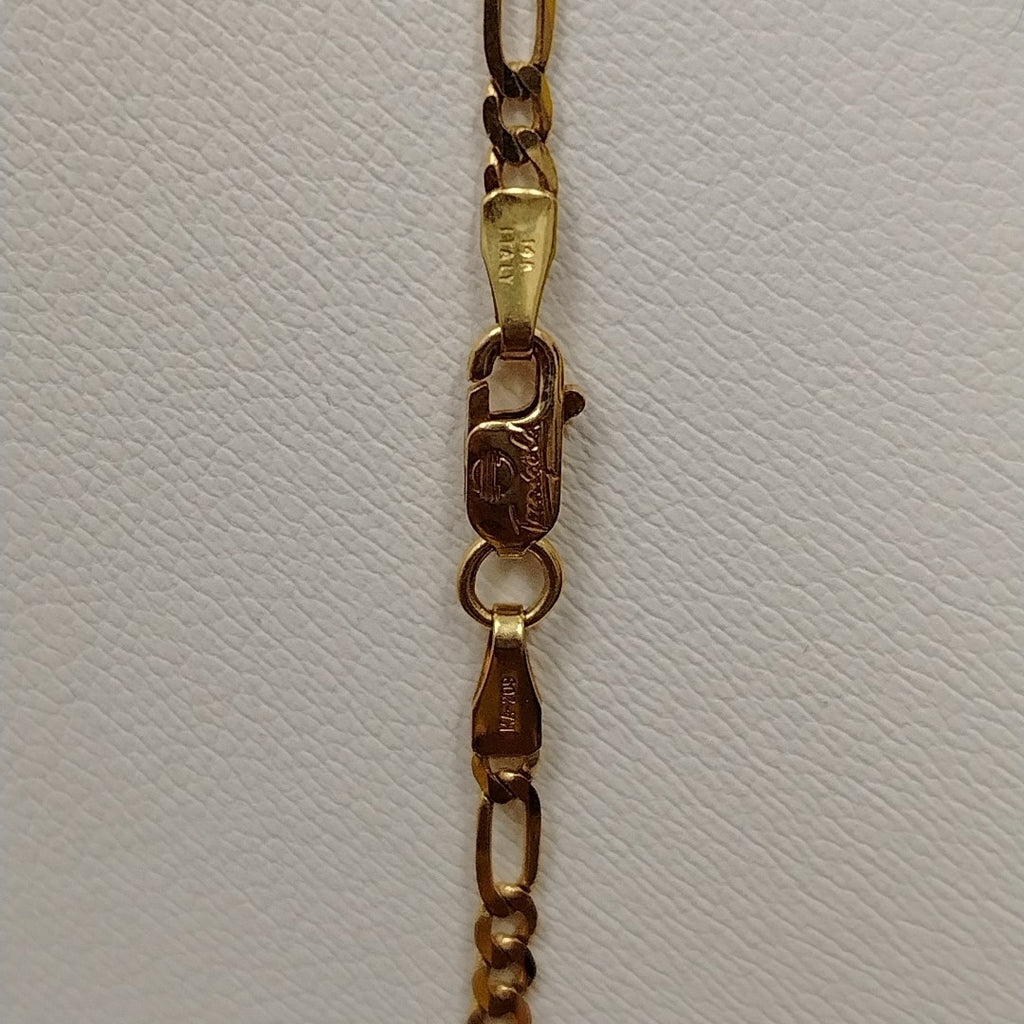 CADENAS CARTIER 3 1 AMARILLA ORO 14K 5.4 (NUEVO)